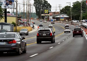 Newly-widened Mileground open to traffic